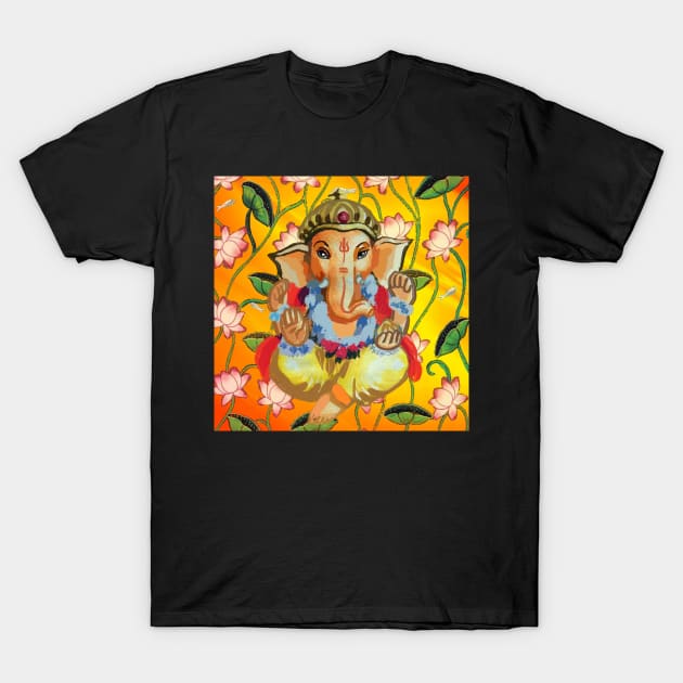 Lord Ganesha T-Shirt by Art by Ergate